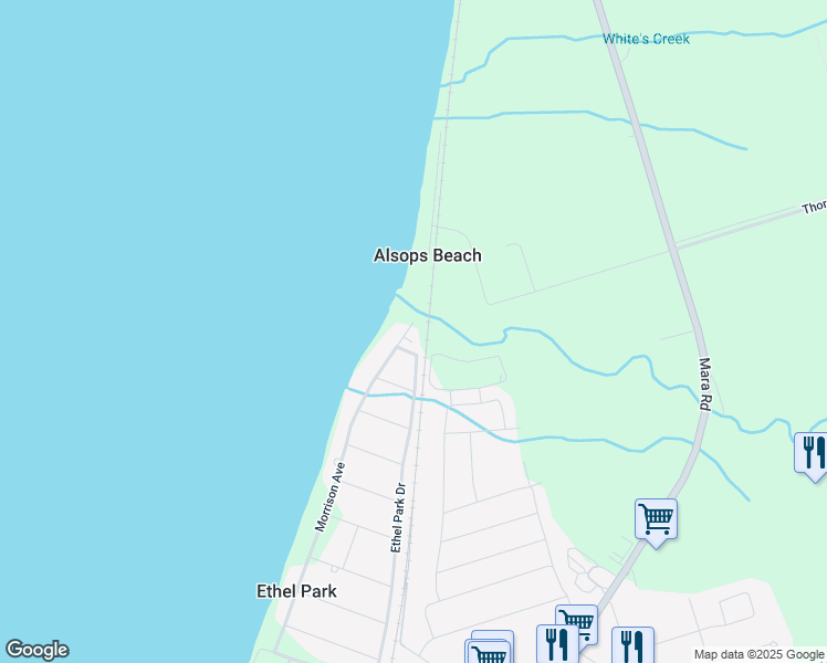 map of restaurants, bars, coffee shops, grocery stores, and more near 407 Morrison Avenue in Beaverton