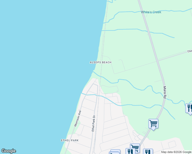 map of restaurants, bars, coffee shops, grocery stores, and more near 416 Morrison Avenue in Brock