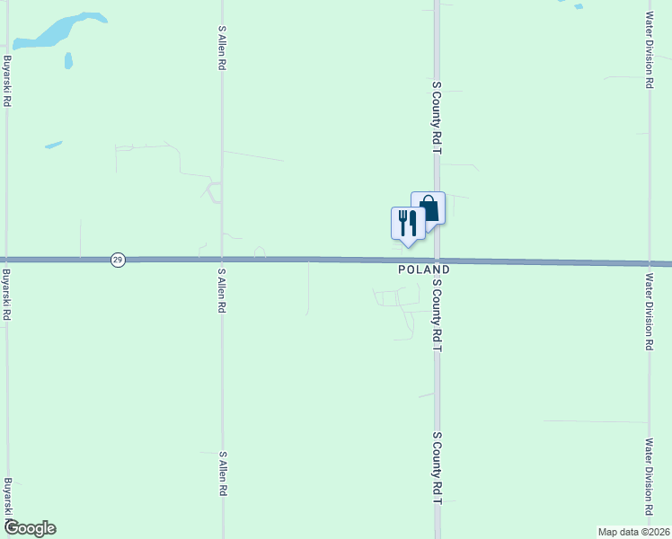 map of restaurants, bars, coffee shops, grocery stores, and more near 5032 STH in Denmark