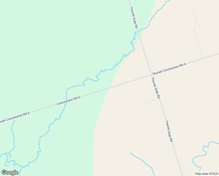 map of restaurants, bars, coffee shops, grocery stores, and more near Thorah Concession 6 in Brechin