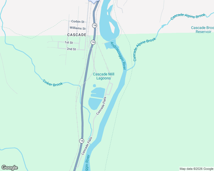 map of restaurants, bars, coffee shops, grocery stores, and more near 3 River Street in Gorham