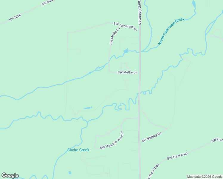 map of restaurants, bars, coffee shops, grocery stores, and more near 26238 Southwest Pine Lodge Road in Camp Sherman