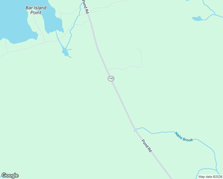 map of restaurants, bars, coffee shops, grocery stores, and more near 670 Pond Road in Gouldsboro