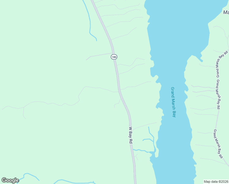 map of restaurants, bars, coffee shops, grocery stores, and more near 6 Meadow Road in Gouldsboro