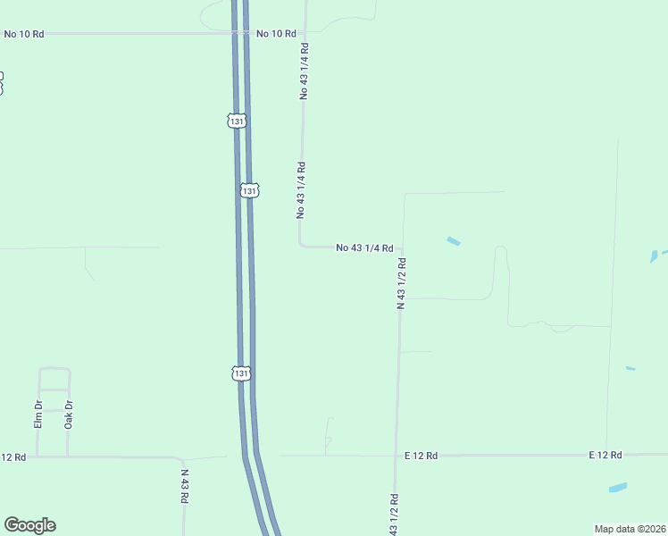 map of restaurants, bars, coffee shops, grocery stores, and more near 7501-7813 No 43 1/4 Road in Manton