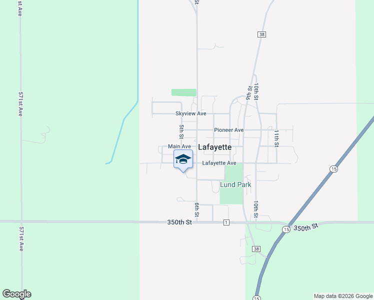 map of restaurants, bars, coffee shops, grocery stores, and more near 531 Main Avenue in Lafayette