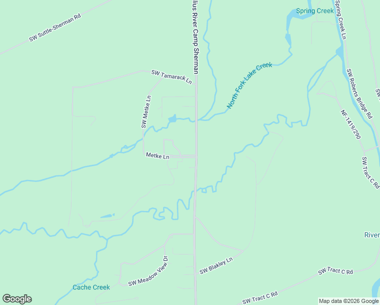 map of restaurants, bars, coffee shops, grocery stores, and more near 13228 Metolius River Camp Sherman in Camp Sherman