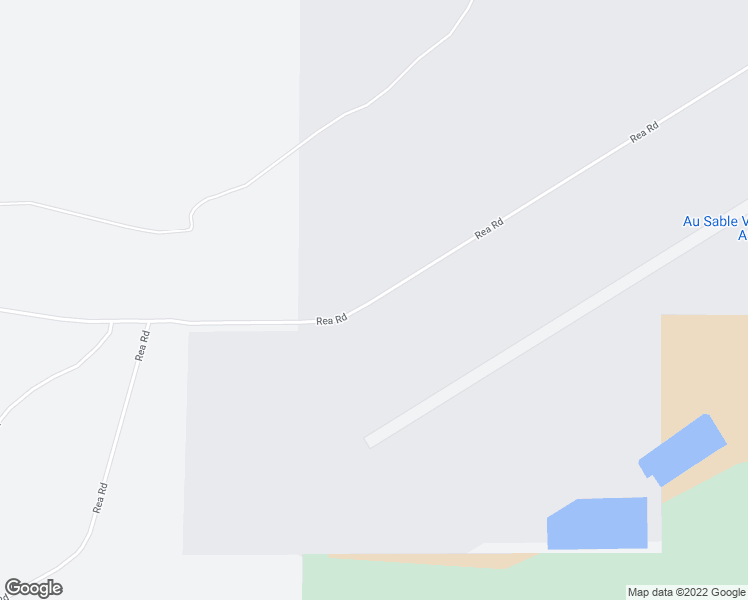 map of restaurants, bars, coffee shops, grocery stores, and more near 5116 Rea Road in Oscoda