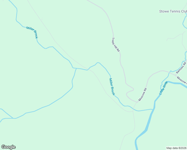 map of restaurants, bars, coffee shops, grocery stores, and more near 425 Nebraska Valley Road in Stowe