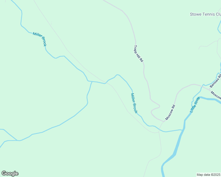 map of restaurants, bars, coffee shops, grocery stores, and more near 425 Nebraska Valley Road in Stowe