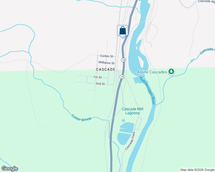 map of restaurants, bars, coffee shops, grocery stores, and more near in Gorham