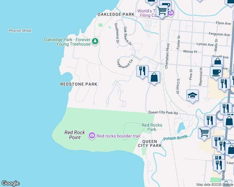 map of restaurants, bars, coffee shops, grocery stores, and more near 161 Austin Dr in Burlington
