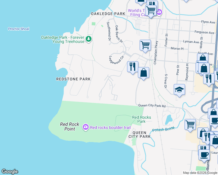 map of restaurants, bars, coffee shops, grocery stores, and more near 161 Austin Dr in Burlington