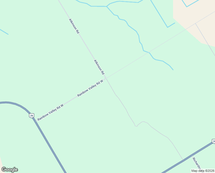 map of restaurants, bars, coffee shops, grocery stores, and more near 3511 Rainbow Valley Road West in Stayner