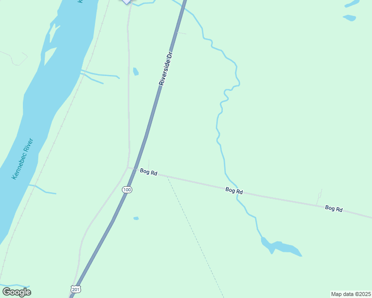map of restaurants, bars, coffee shops, grocery stores, and more near 37 Bog Road in Vassalboro