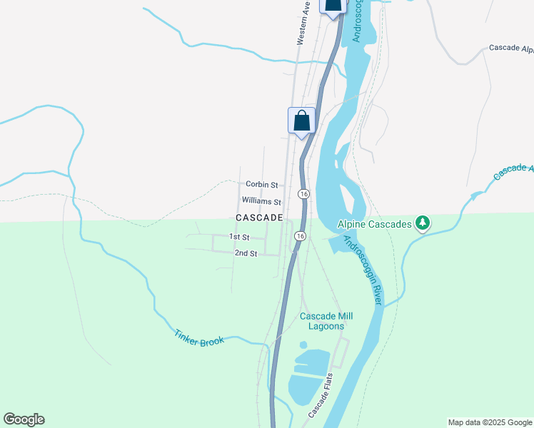 map of restaurants, bars, coffee shops, grocery stores, and more near 18 Cascade Street in Berlin