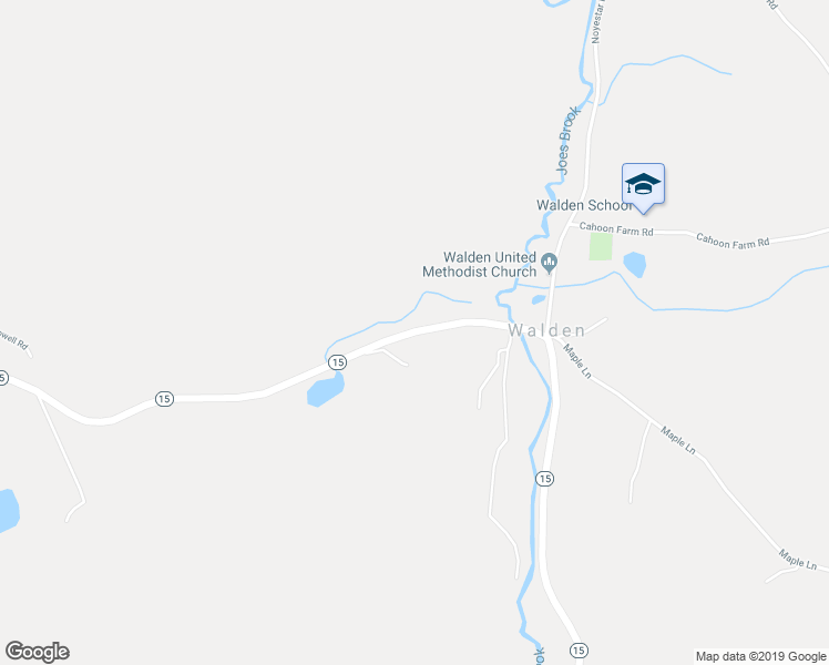 map of restaurants, bars, coffee shops, grocery stores, and more near 2366 Vermont 15 in Walden