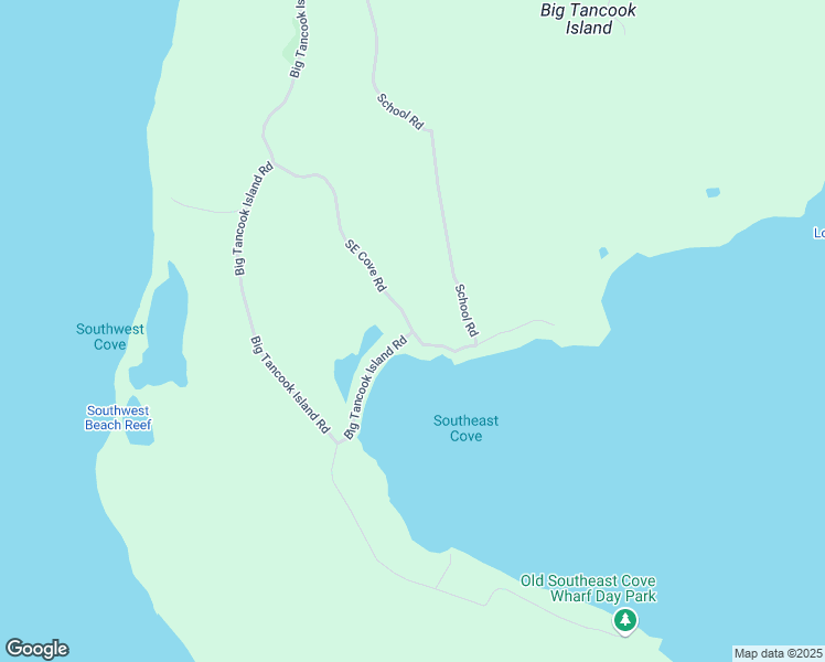 map of restaurants, bars, coffee shops, grocery stores, and more near Big Tancook Island Road in Tancook Island