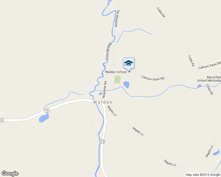 map of restaurants, bars, coffee shops, grocery stores, and more near 106 Noyestar Road in Walden