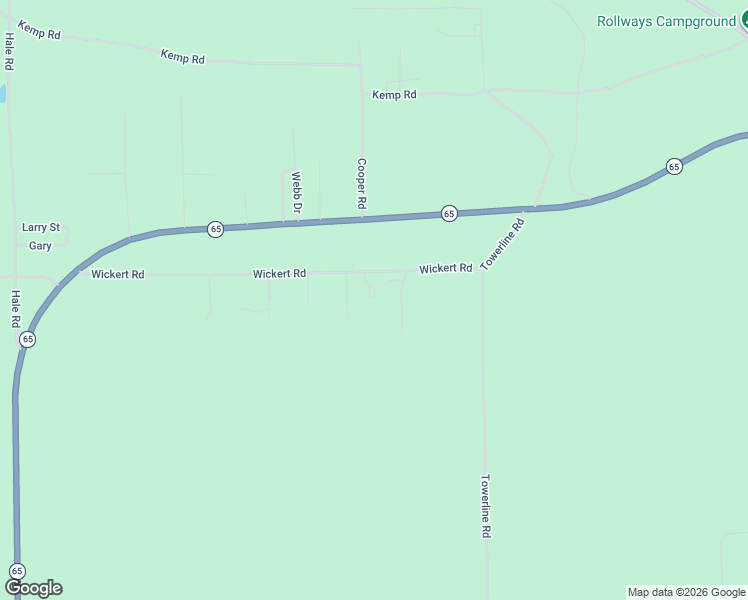 map of restaurants, bars, coffee shops, grocery stores, and more near 5946-5972 Hy Drive in Hale