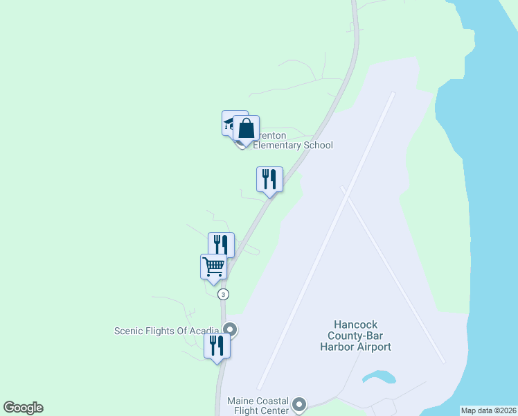 map of restaurants, bars, coffee shops, grocery stores, and more near 949 Bar Harbor Road in Trenton