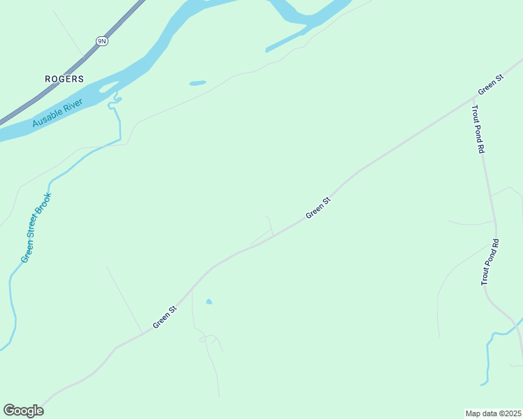 map of restaurants, bars, coffee shops, grocery stores, and more near 284 Green Street in Keeseville