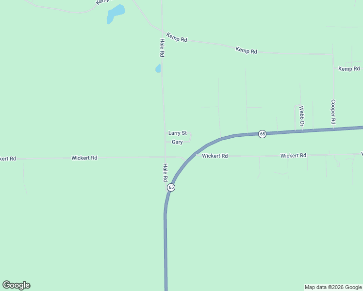 map of restaurants, bars, coffee shops, grocery stores, and more near 6971 Gary in Hale