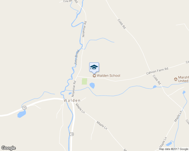 map of restaurants, bars, coffee shops, grocery stores, and more near 135 Cahoon Farm Road in Walden