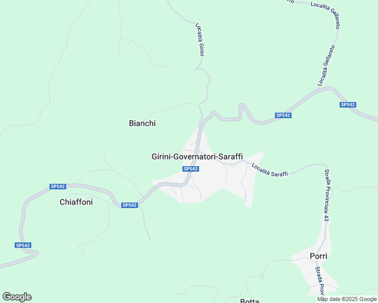 map of restaurants, bars, coffee shops, grocery stores, and more near 23 Località Girini in Girini-governatori-Saraffi