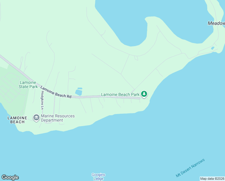 map of restaurants, bars, coffee shops, grocery stores, and more near 782 Lamoine Beach Road in Lamoine