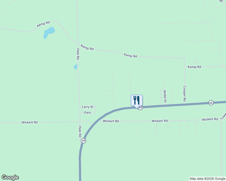 map of restaurants, bars, coffee shops, grocery stores, and more near 6918 Leslie in Hale