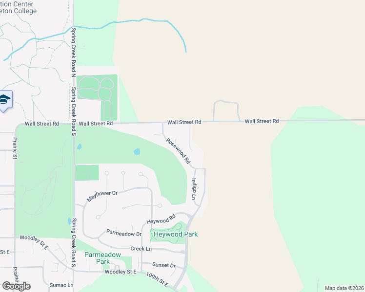 map of restaurants, bars, coffee shops, grocery stores, and more near 455 Rosewood Road in Northfield