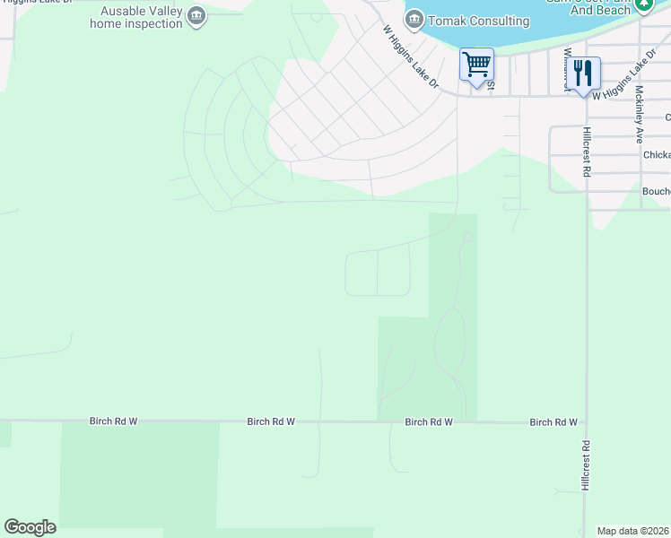 map of restaurants, bars, coffee shops, grocery stores, and more near 101-307 Carinthia Street in Roscommon