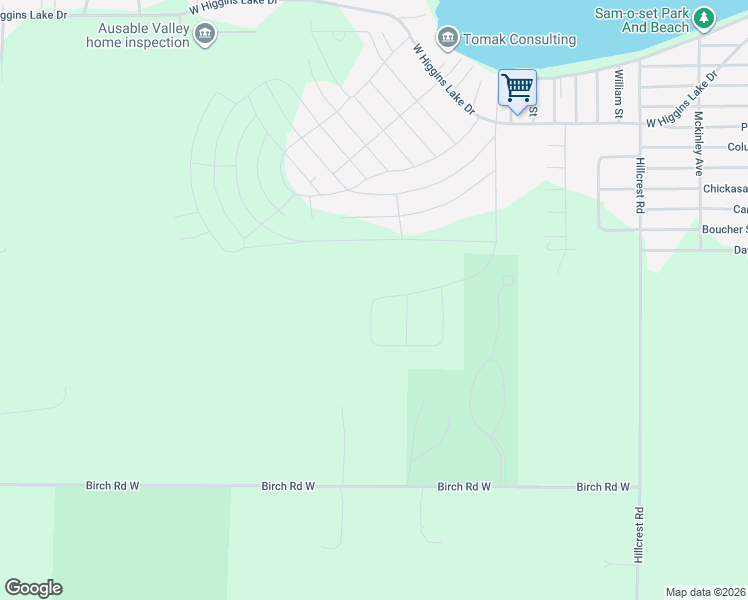 map of restaurants, bars, coffee shops, grocery stores, and more near 101 Carinthia Street in Roscommon