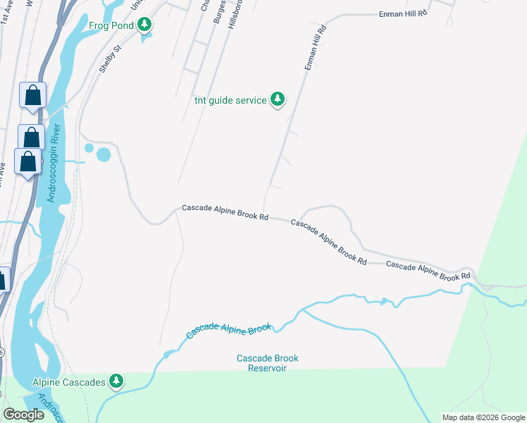 map of restaurants, bars, coffee shops, grocery stores, and more near 540 Enman Hill Road in Berlin