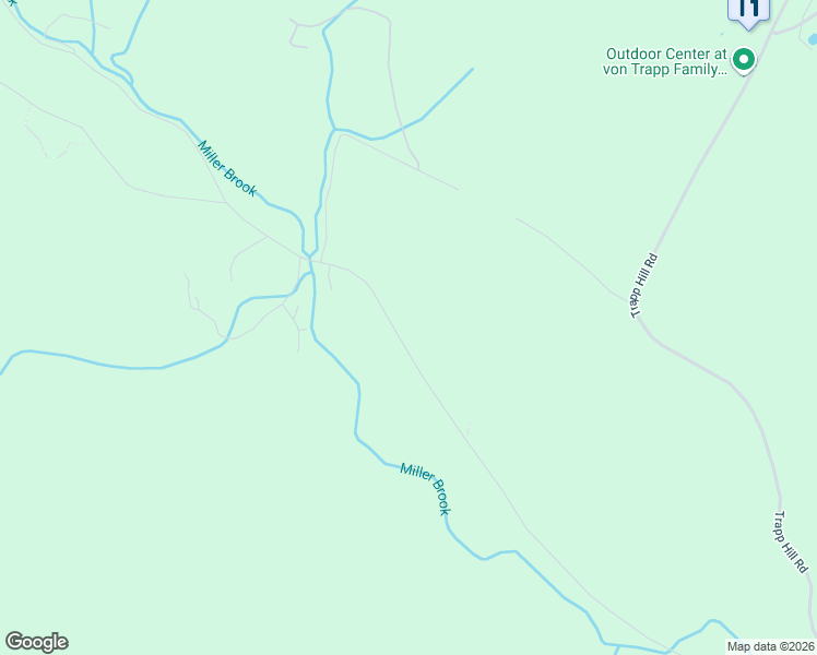 map of restaurants, bars, coffee shops, grocery stores, and more near 1296 Nebraska Valley Road in Stowe