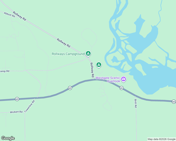 map of restaurants, bars, coffee shops, grocery stores, and more near 6160 Rollway Road in Hale