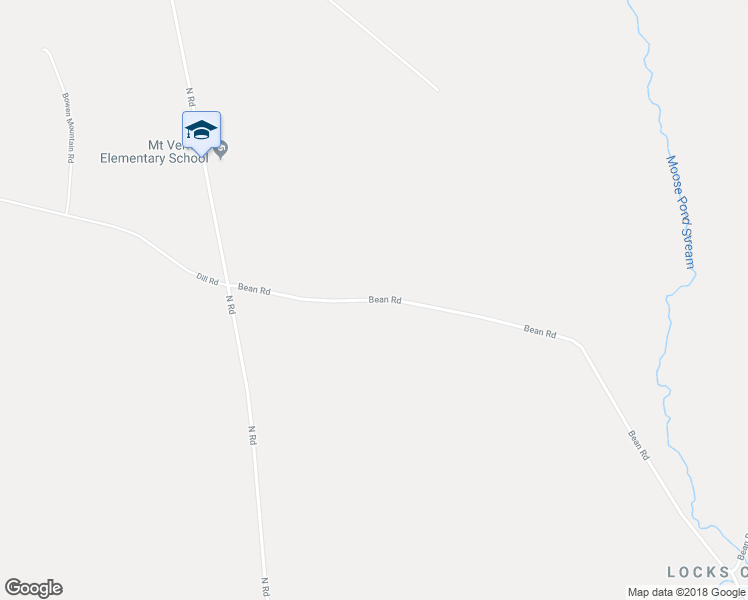 map of restaurants, bars, coffee shops, grocery stores, and more near 1194 Bean Road in Mount Vernon