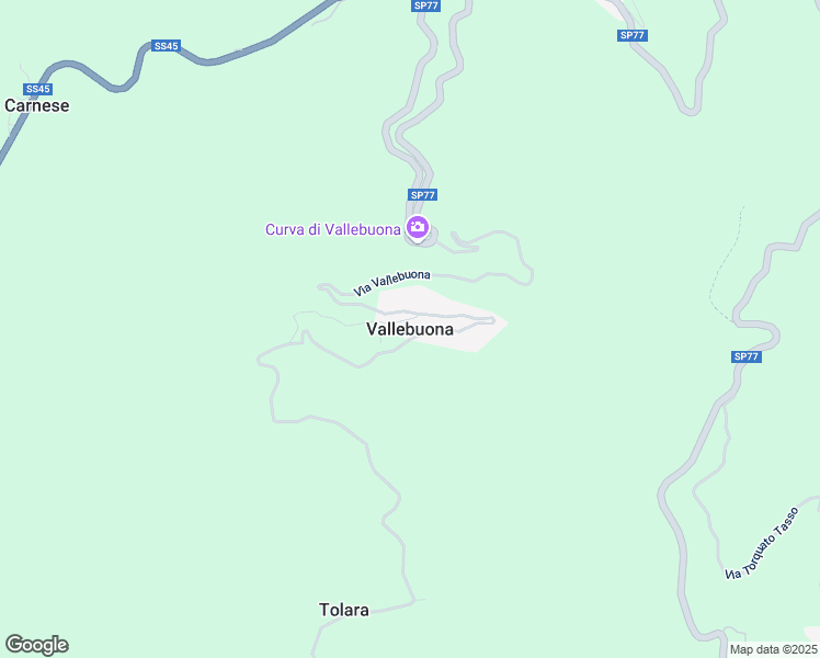map of restaurants, bars, coffee shops, grocery stores, and more near 60 Via Vallebuona in Vallebuona