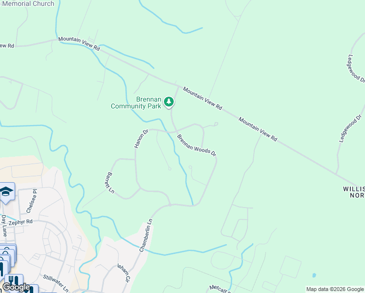 map of restaurants, bars, coffee shops, grocery stores, and more near 294 Brennan Woods Drive in Williston