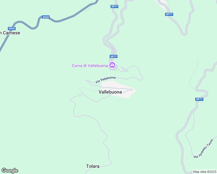 map of restaurants, bars, coffee shops, grocery stores, and more near 60 Via Vallebuona in Vallebuona