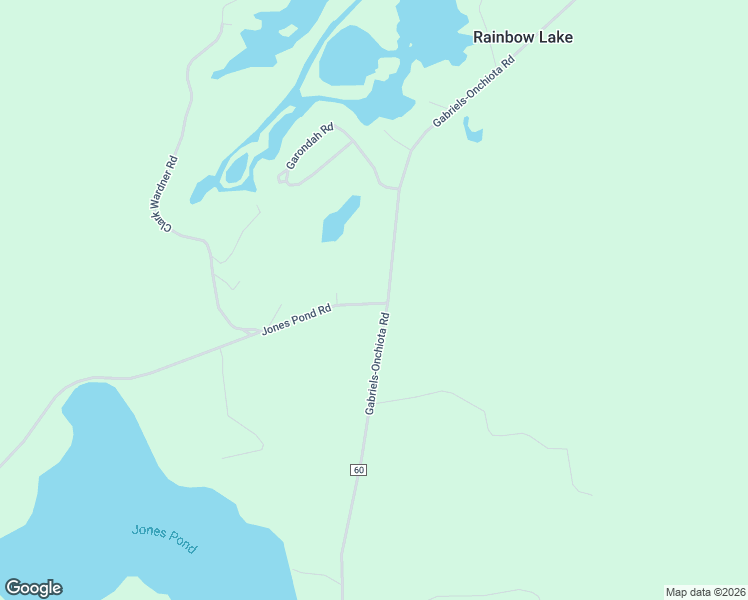 map of restaurants, bars, coffee shops, grocery stores, and more near 413 County Highway 60 in Rainbow Lake