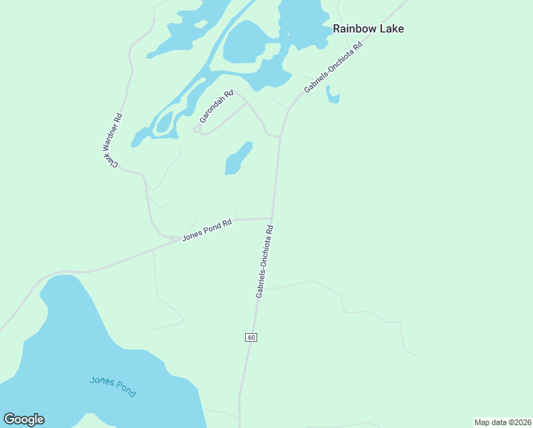 map of restaurants, bars, coffee shops, grocery stores, and more near 413 County Highway 60 in Rainbow Lake