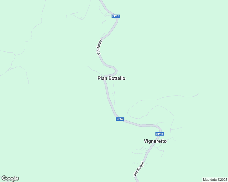 map of restaurants, bars, coffee shops, grocery stores, and more near 19 Strada Provinciale 50 in Provincia di Savona