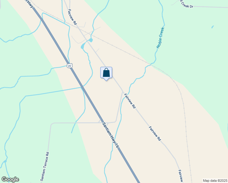 map of restaurants, bars, coffee shops, grocery stores, and more near 29856 Santiam Terrace Road in Lebanon