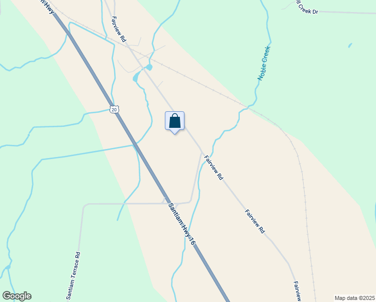 map of restaurants, bars, coffee shops, grocery stores, and more near 29856 Santiam Terrace Road in Lebanon