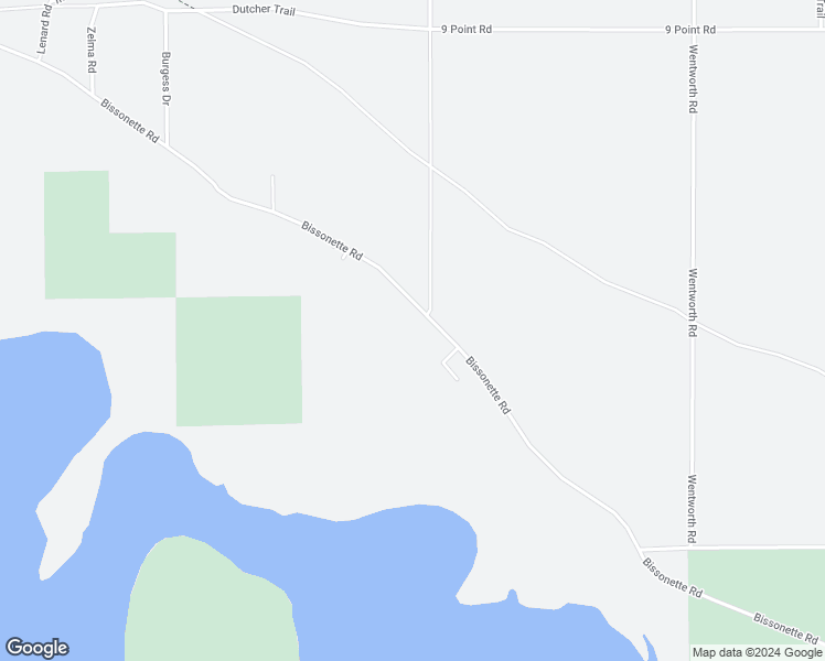 map of restaurants, bars, coffee shops, grocery stores, and more near 1000-1022 Bissonette Road in Oscoda