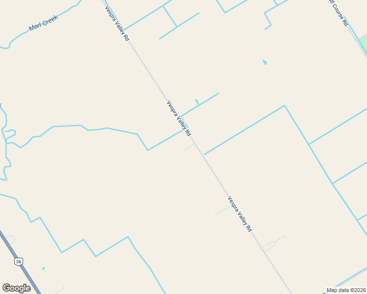 map of restaurants, bars, coffee shops, grocery stores, and more near 1352 Vespra Valley Road in Minesing