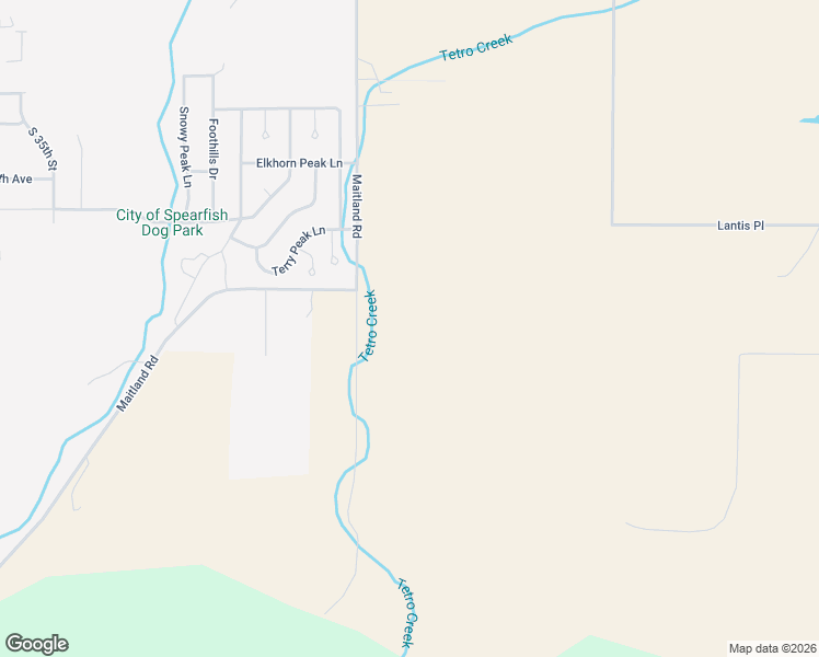 map of restaurants, bars, coffee shops, grocery stores, and more near 1620 McDermott Road in Spearfish