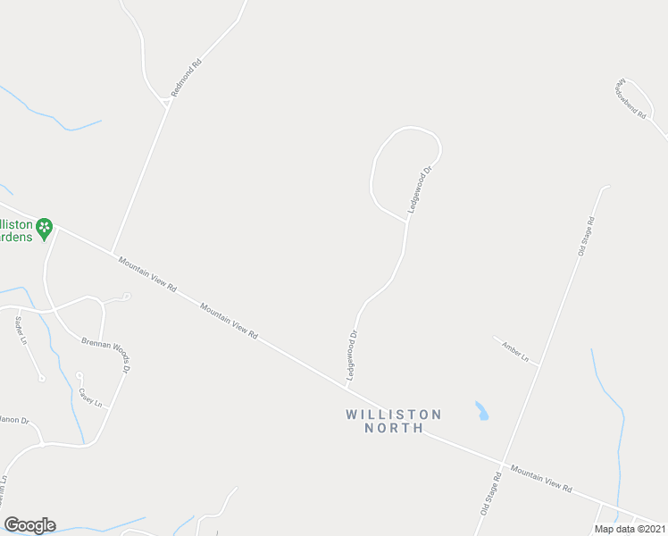 map of restaurants, bars, coffee shops, grocery stores, and more near 1166 Ledgewood Drive in Williston
